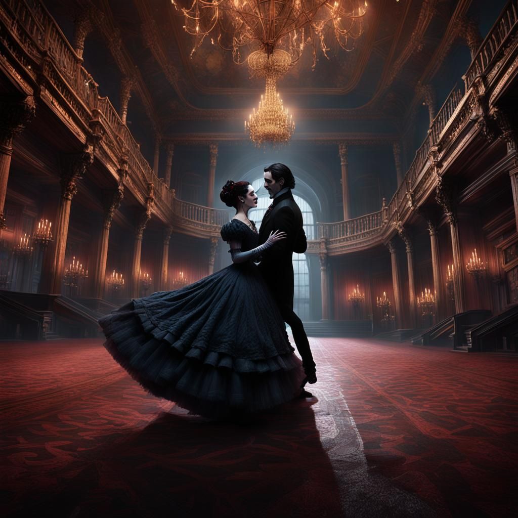 Gothic Ballroom Dance of Phantom and Vanessa Ives