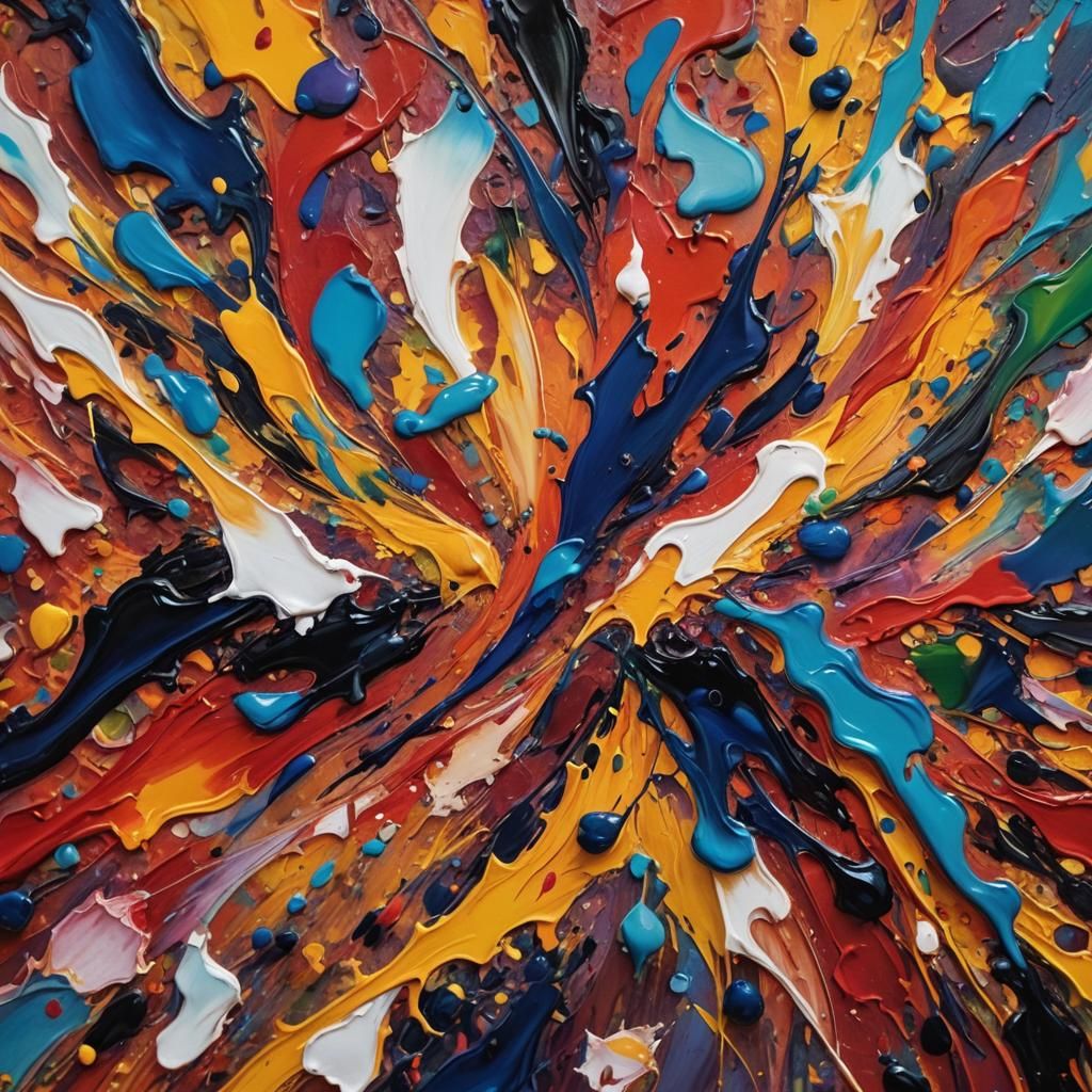 Vibrant Oil Painting Masterpiece