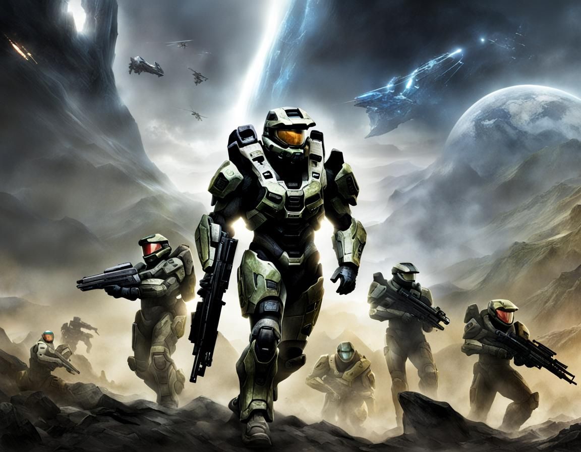 Halo Reach Game Cover Art