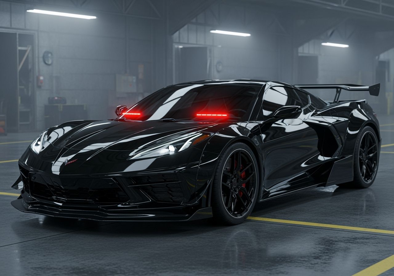 Hennessey Corvette C8 Interceptor in Unreal Engine Style