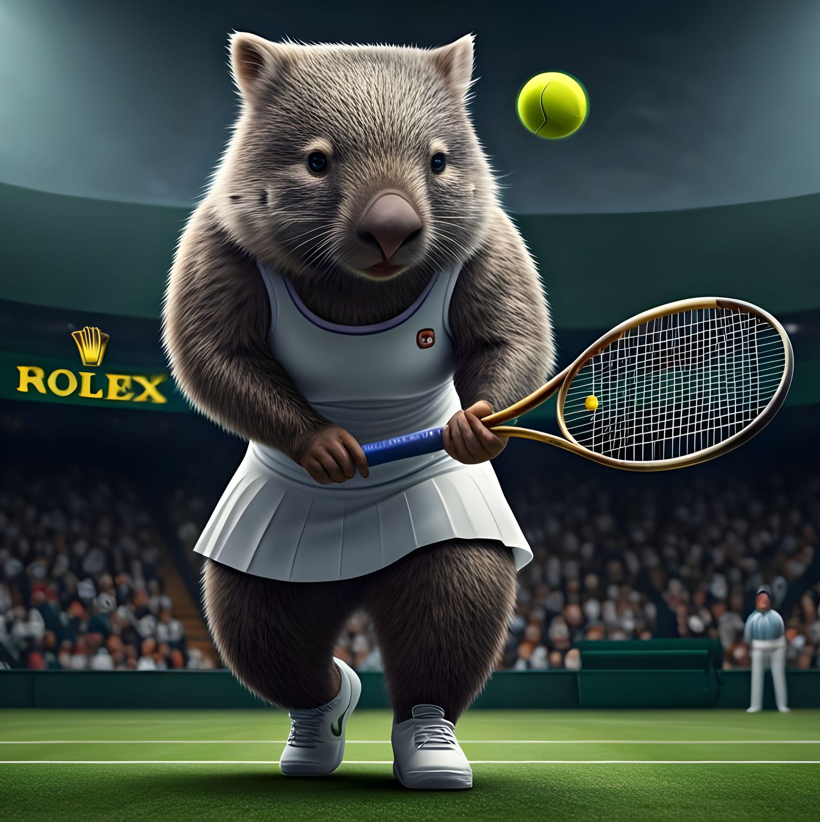 The Wombledon Open - 💎 Ash WallaBarty - 🎾- ⌚ The Rolex Official Sponsor