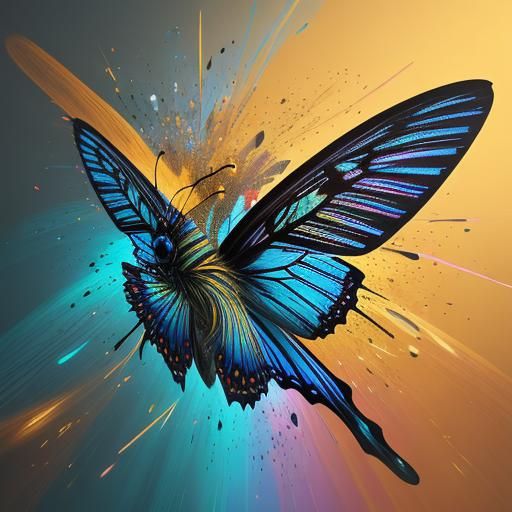 Abstract Expressionism with Spots, Lines, and Scribbles