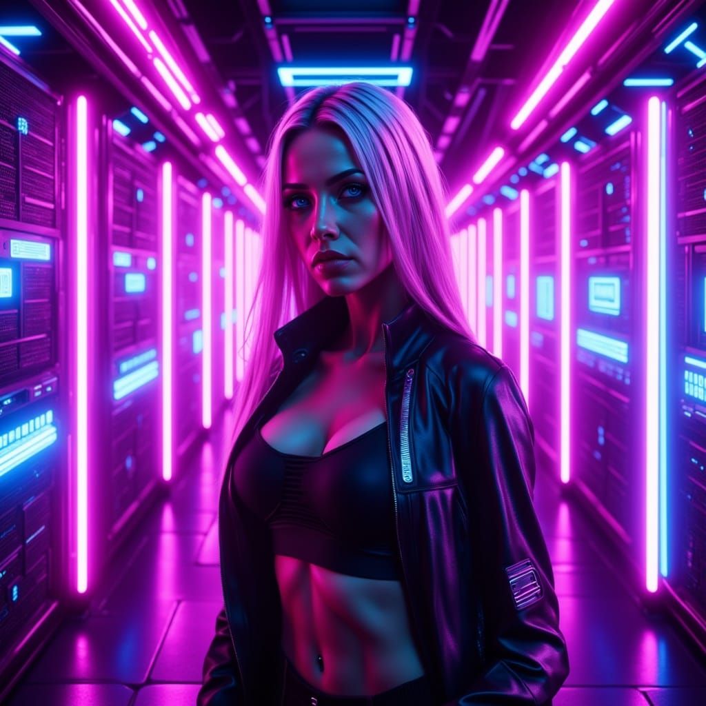 Homage to Sean Murray: Digital Divinity: Maureen's Cyberpunk...