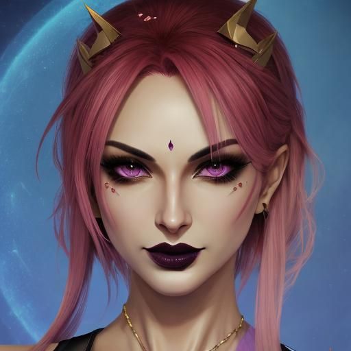 Erotic Psychic Femboi Satureya Digital Art