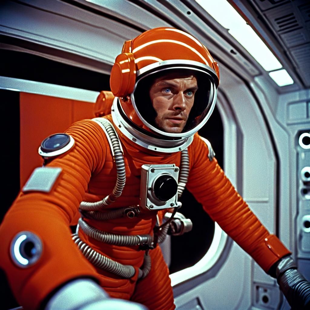 2001: Space Odyssey Scene in Technicolor