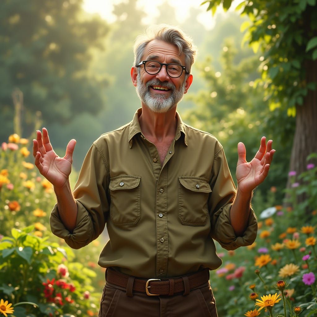 A Weathered Gentleman Shares the Secrets of Abundant Harvest...