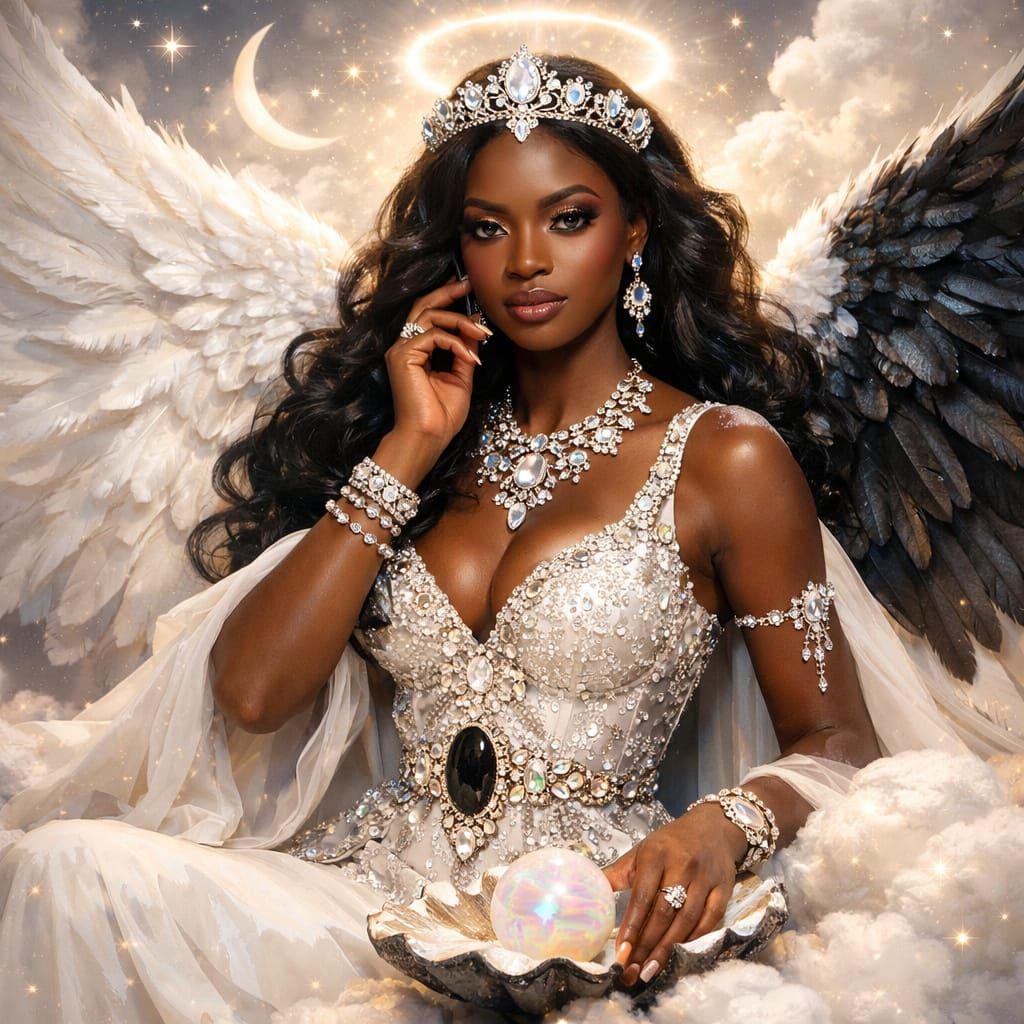 Elegant Angel with Irresistible Aura