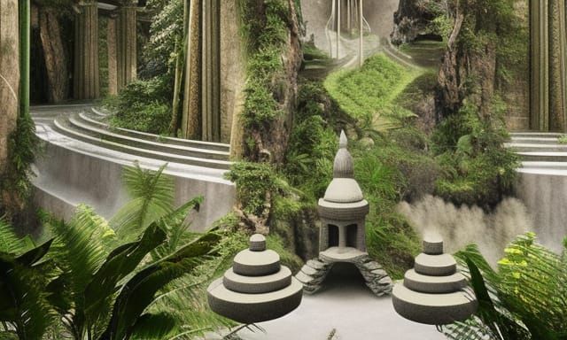 Futuristic Eden: Architecture Meets Haute Couture