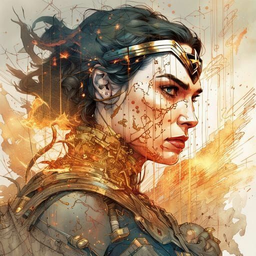 Wonder Woman Illustration