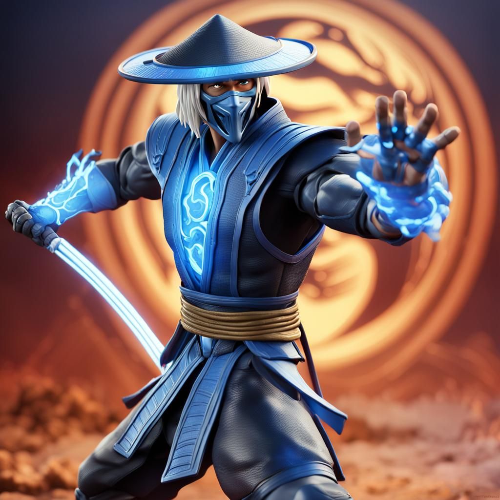 Mortal Kombat Action Figure Raiden