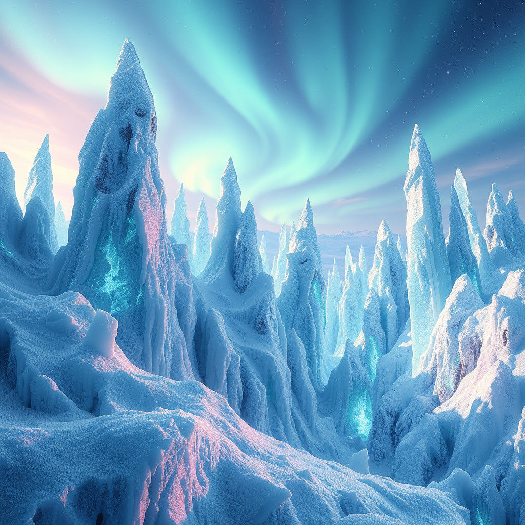 Ethereal Ice Magic in Realm of Eternal Winter