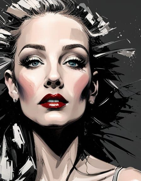 Glinda the Good Witch Portrait in Speedpaint Style