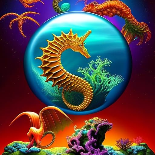 Seahorse sphere