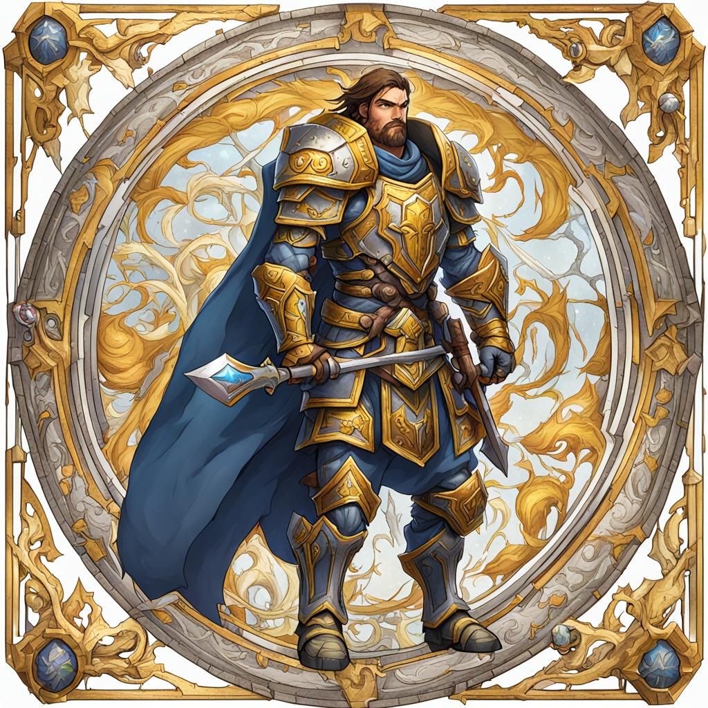 Noble Paladin in Shining Armor