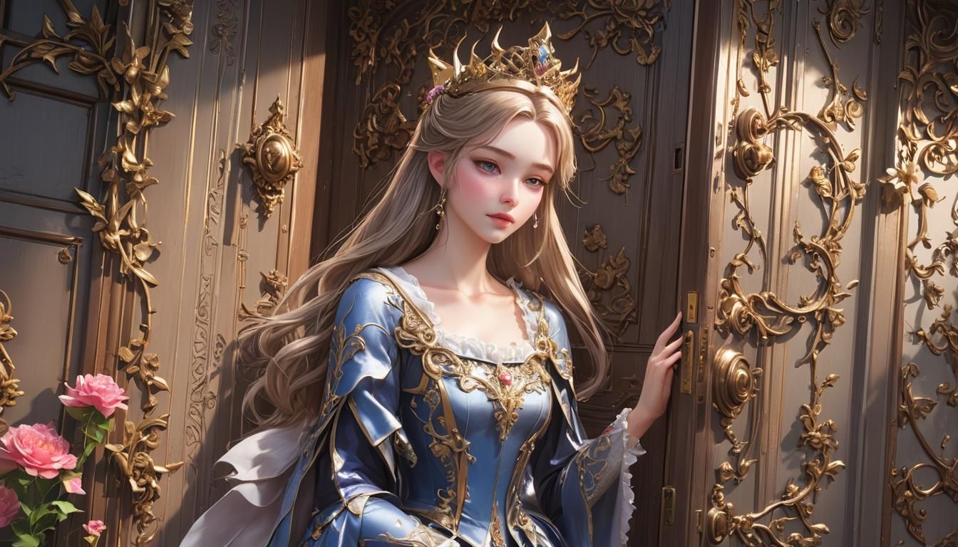 Sleeping Beauty's Room: Anime Key Visual