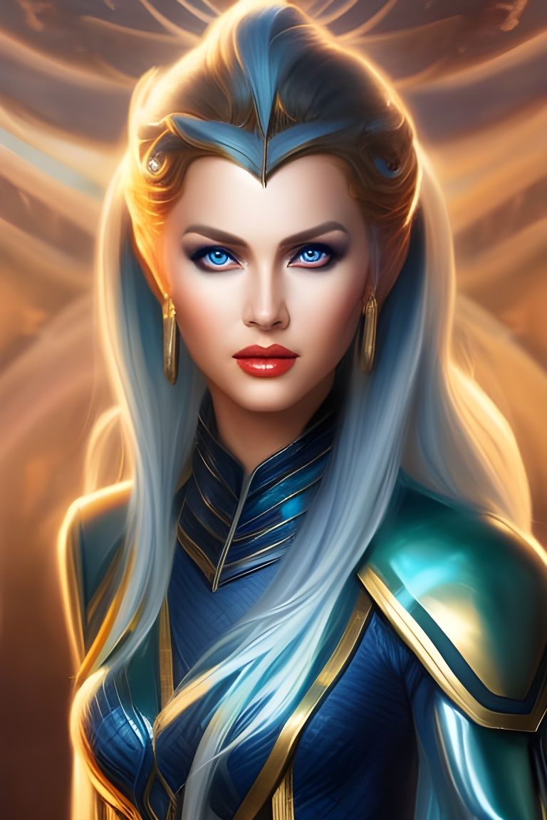 Fantasy Elf Woman Portrait in Unreal Engine