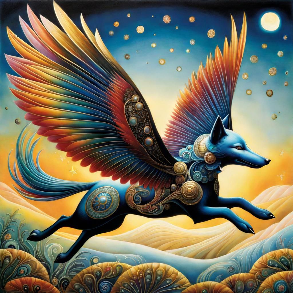 Flying Wolf
