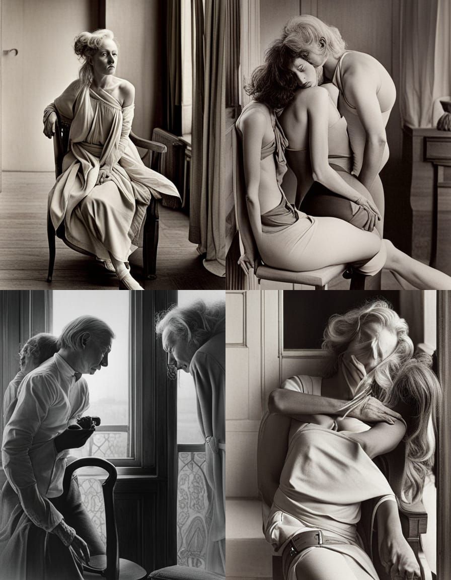 Surreal Figure in a Distorted Doll Style