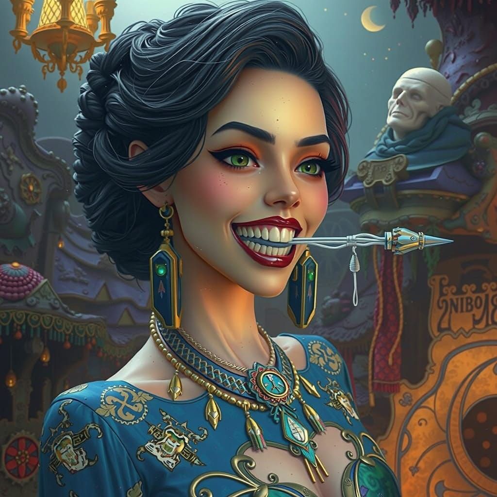 Fantastical Figure of Unspoken Worry