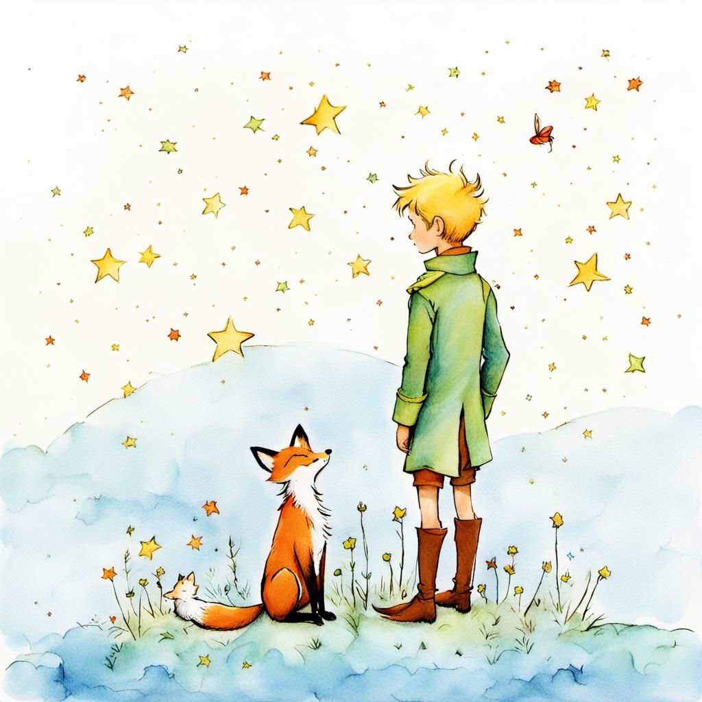 The Little Prince and Fox: A Classic Friendship