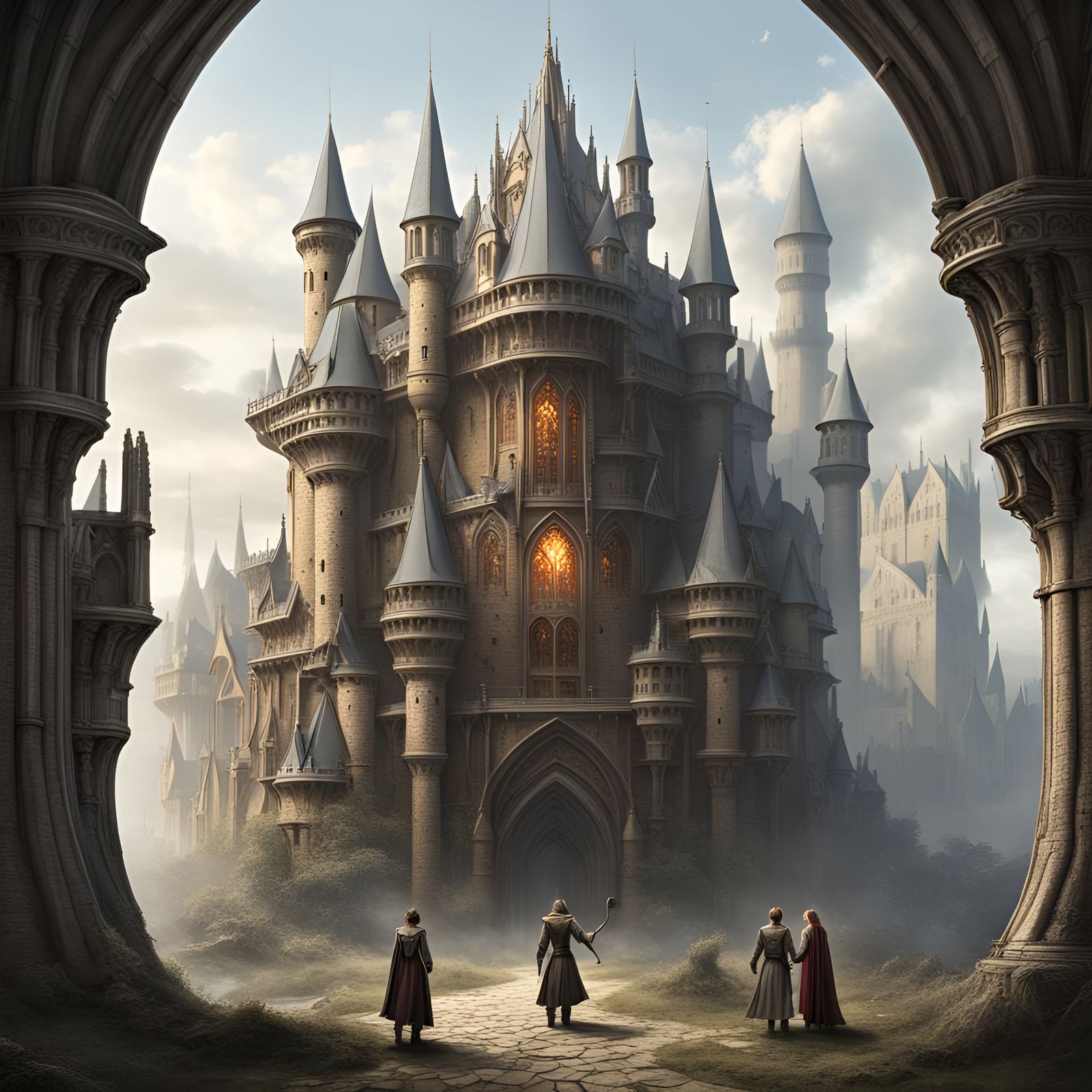 Medieval Science Fiction Fantasy Fusion