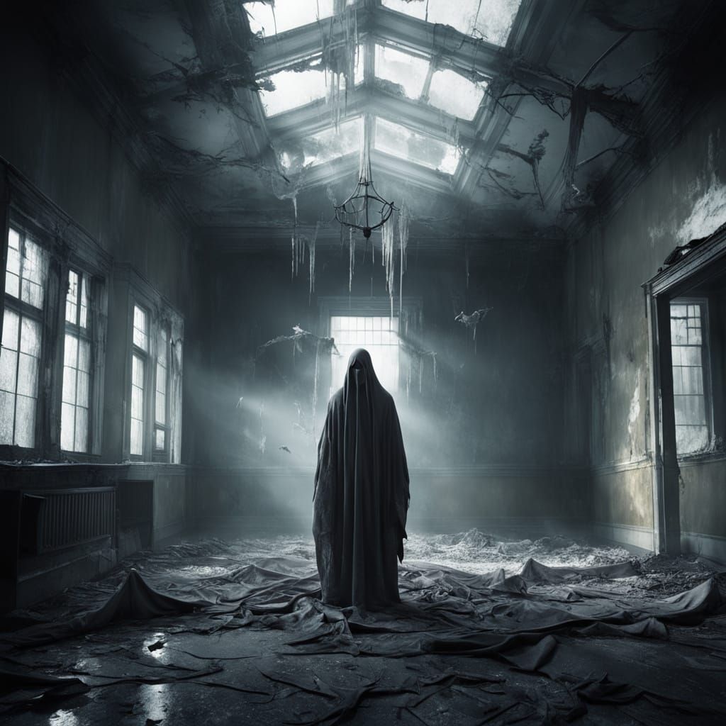 Ethereal Haunting in Abandoned Asylum