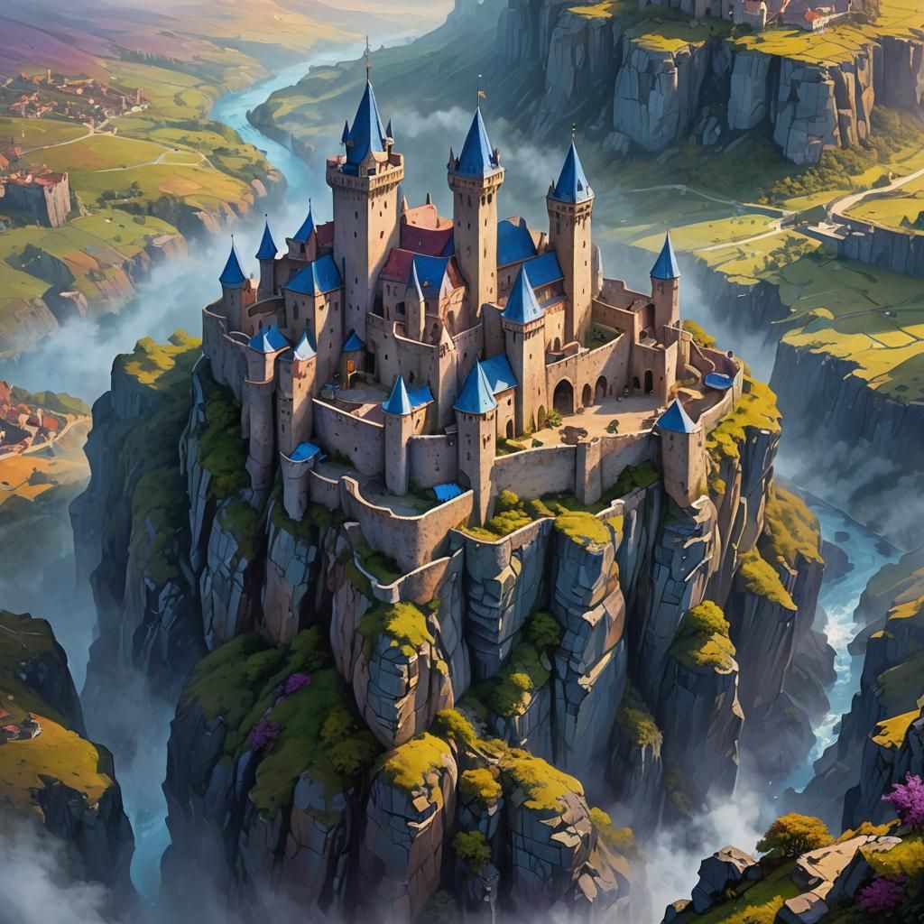 Minas Castelo: Medieval Fortress Concept Art