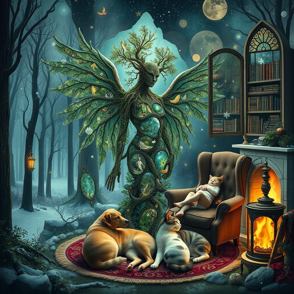 Angel of Death in Bio-Art Ecosystems