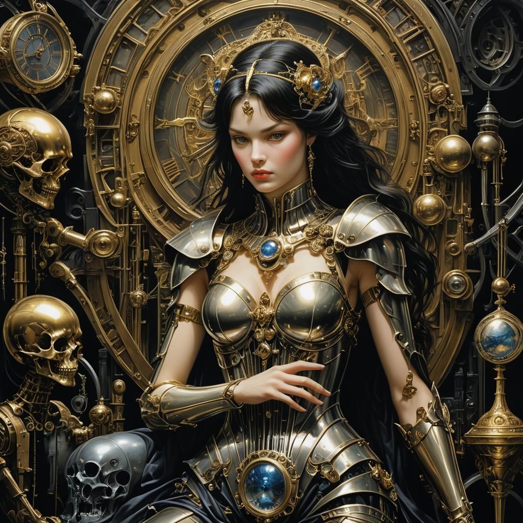 Socrates quote with Goya Giger Dore Boulet Vermette Moreau and a bit of Boris