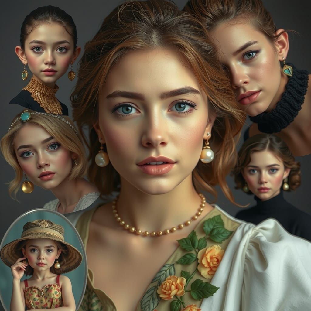 Vibrant Triadic Masterpiece