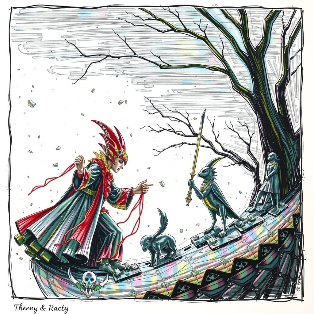 Hyperrealistic Sculpture With Intense Dynamic Lighting