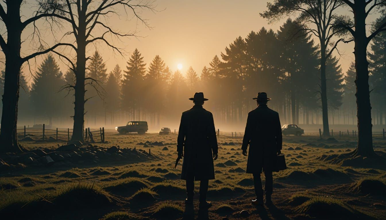 MIB Agents Investigate Alien Markings in Rural Poland