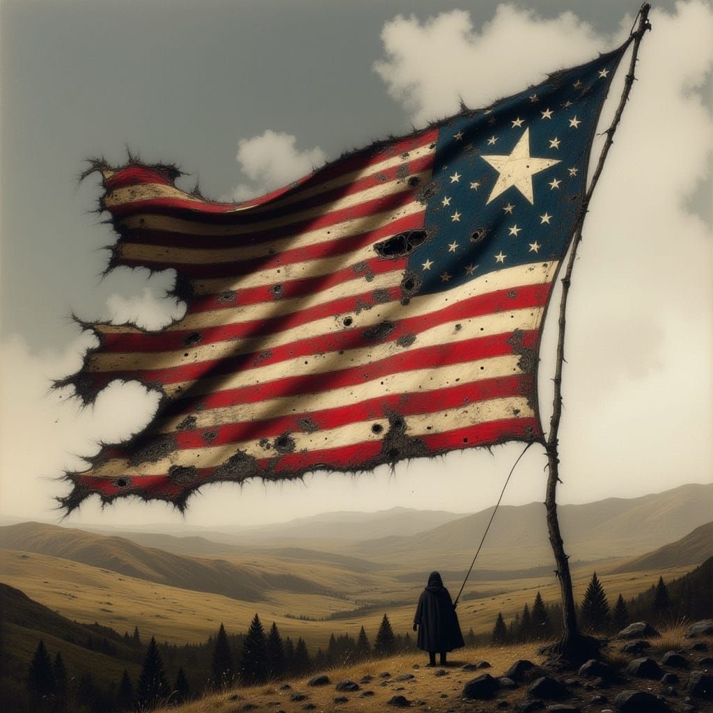 Patriotic Icon, Worn with Honor