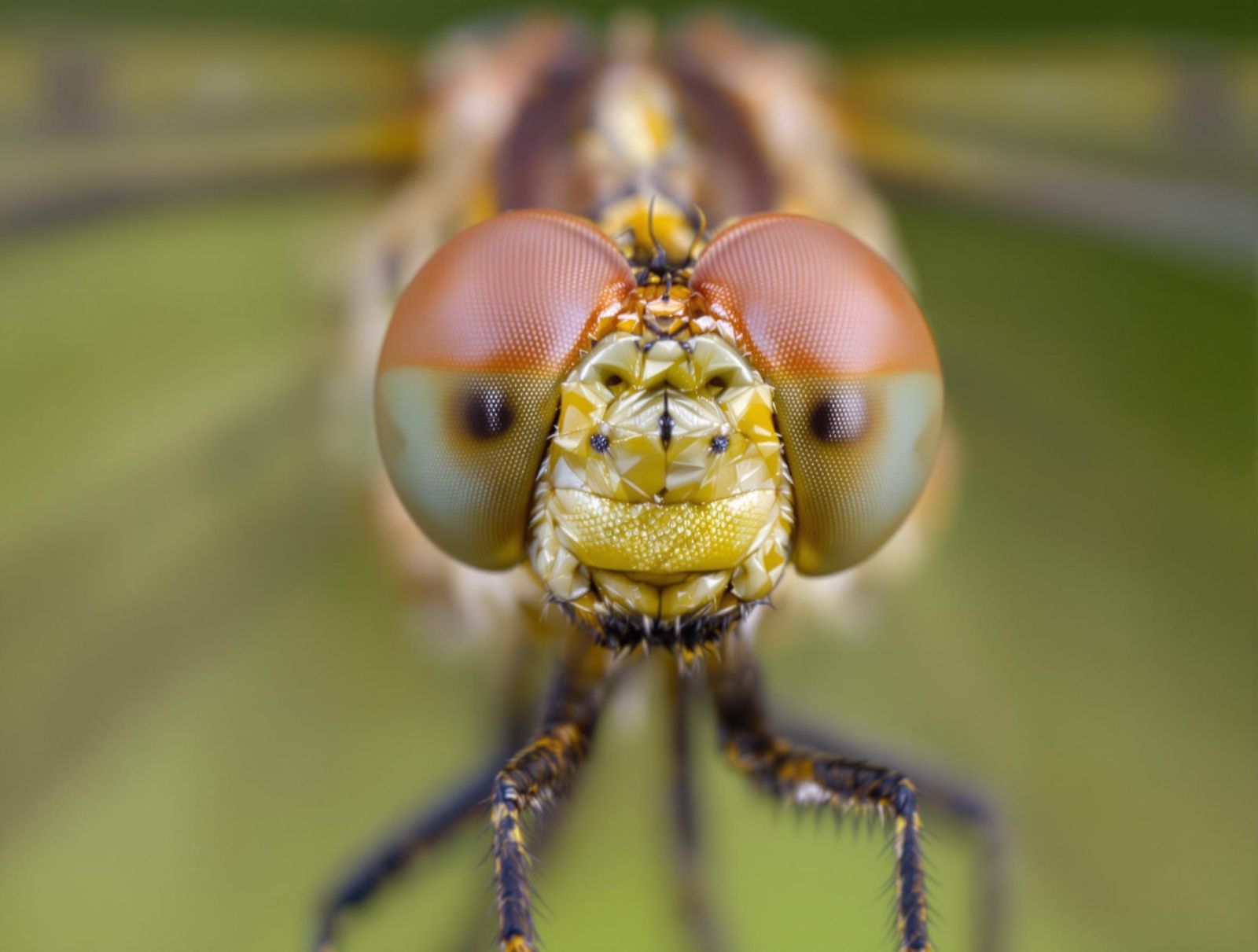 Dragonfly Headshot with Macro Lens