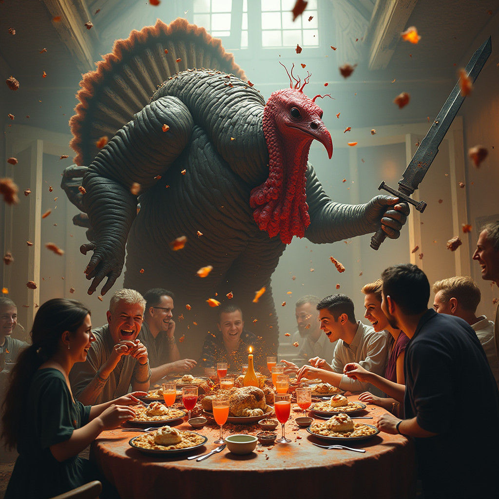 Mutant Turkey Rampage: A Dark Fantasy Thanksgiving