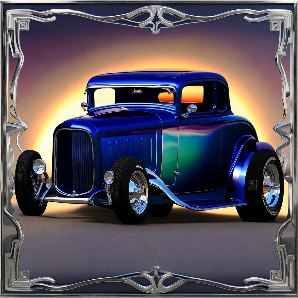 Custom 1932 Ford Coupe Hot Rod