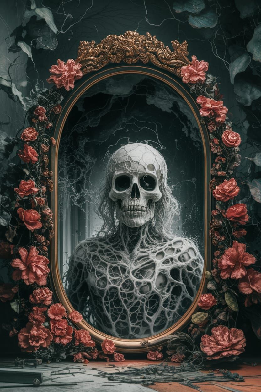 Lost in Art of Hollowness Airbrush Sculptural Rhythm