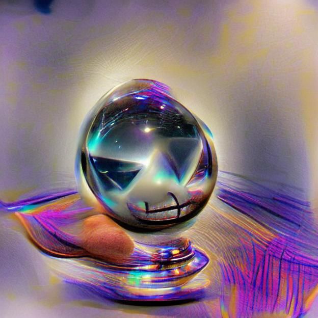 AI Crystal Ball Image