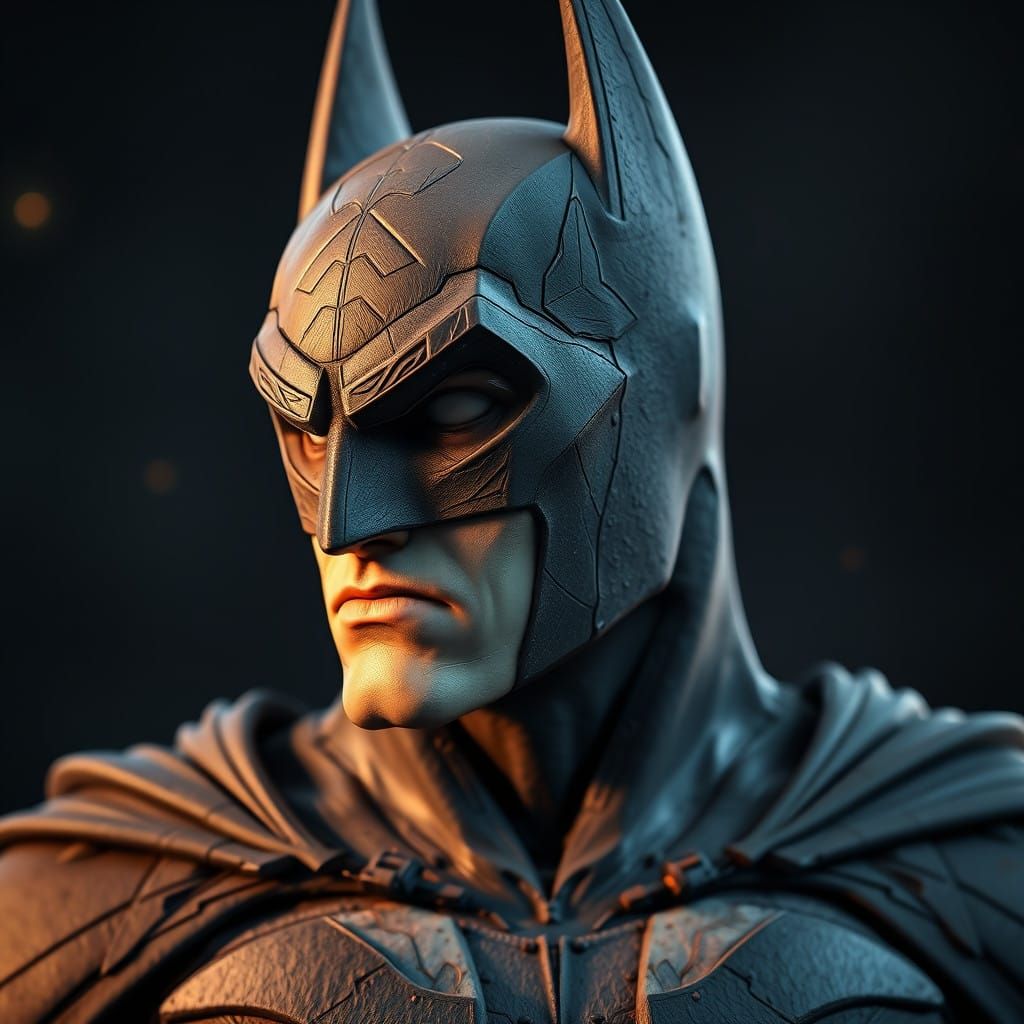 Clay Crusader: A Fantastical Batman