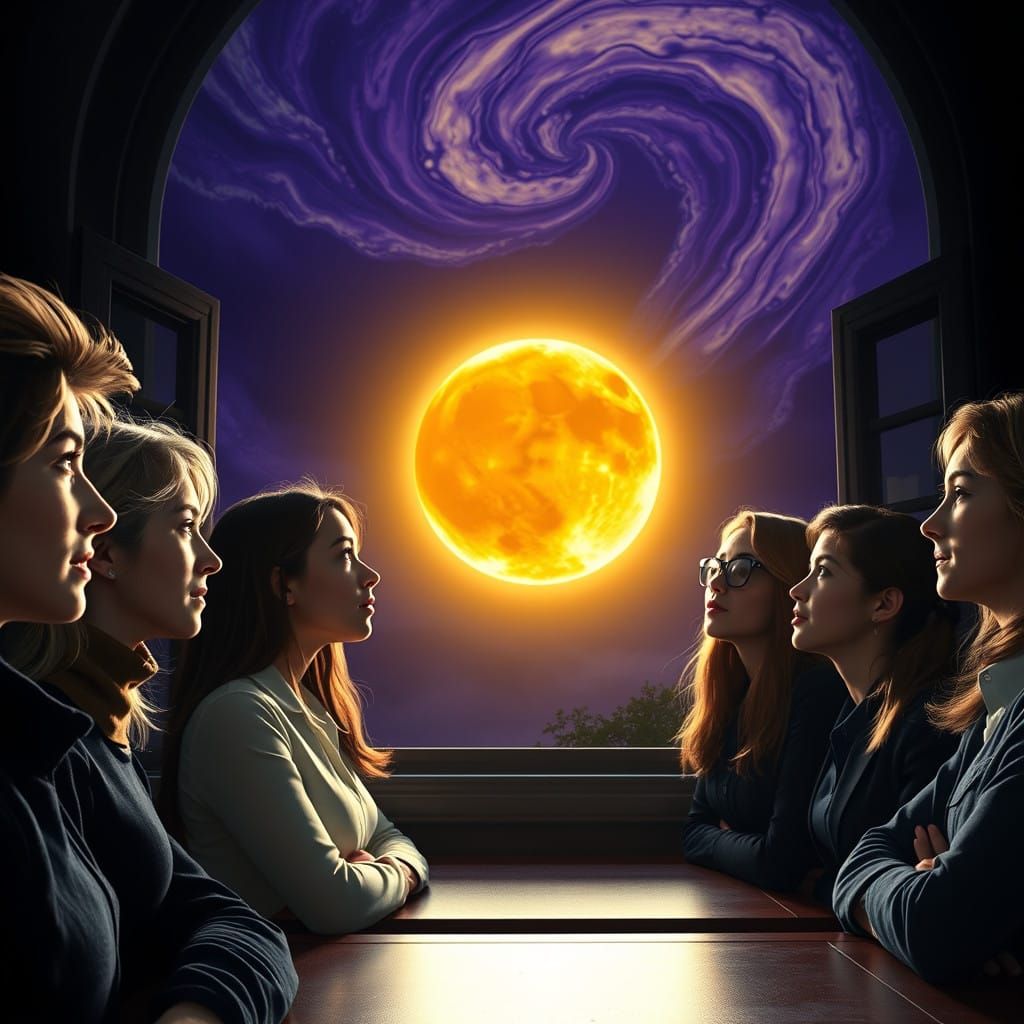 College Students Witness Breathtaking Solar Eclipse in Gothi...