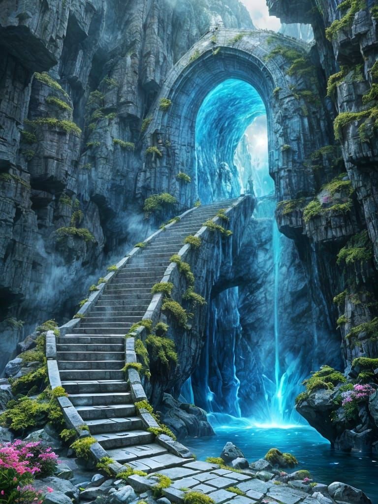 Gothic Portal to a Radiant Utopia