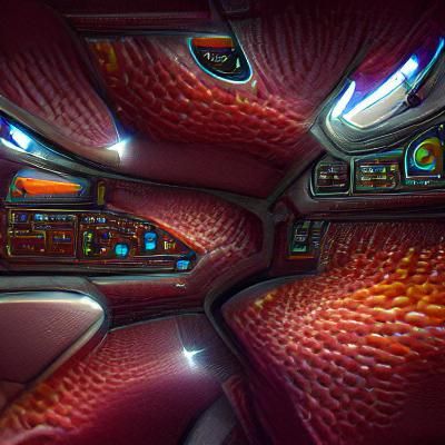Skaarj Spaceship Interior in 8k Resolution
