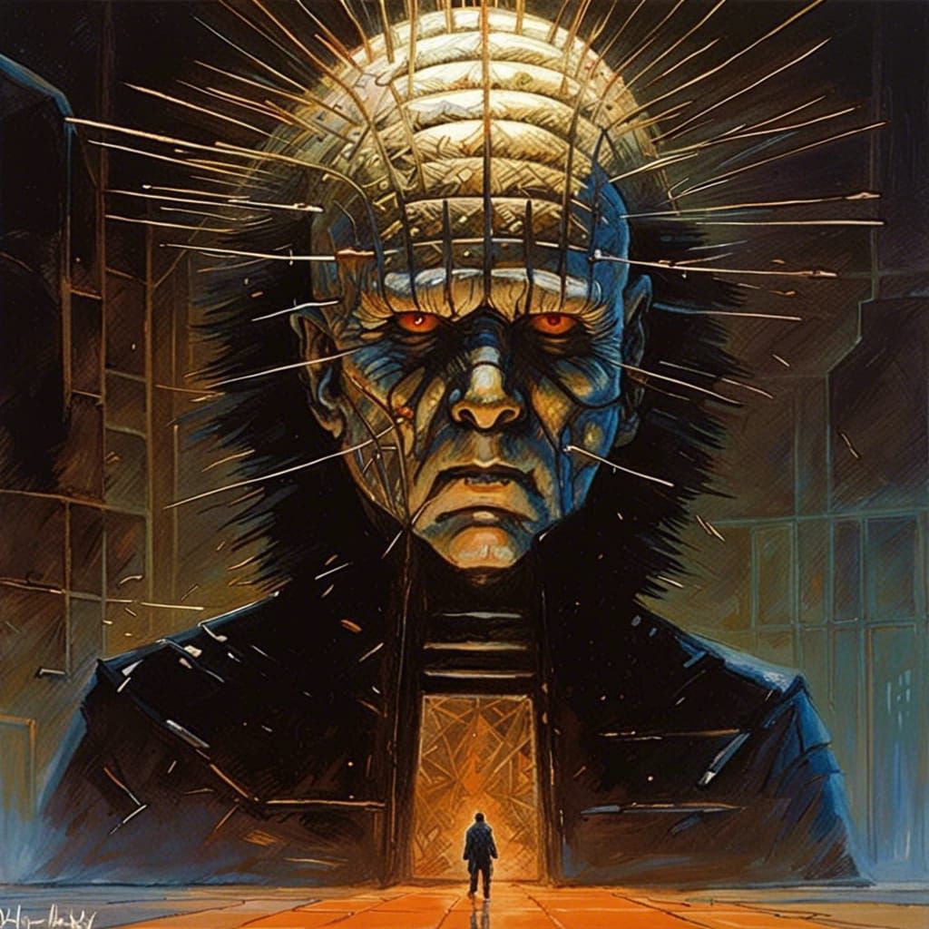 Surreal Furry Creature in Impasto Sci-Fi Style