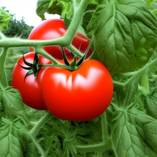 Enlarged Tomato Still Life