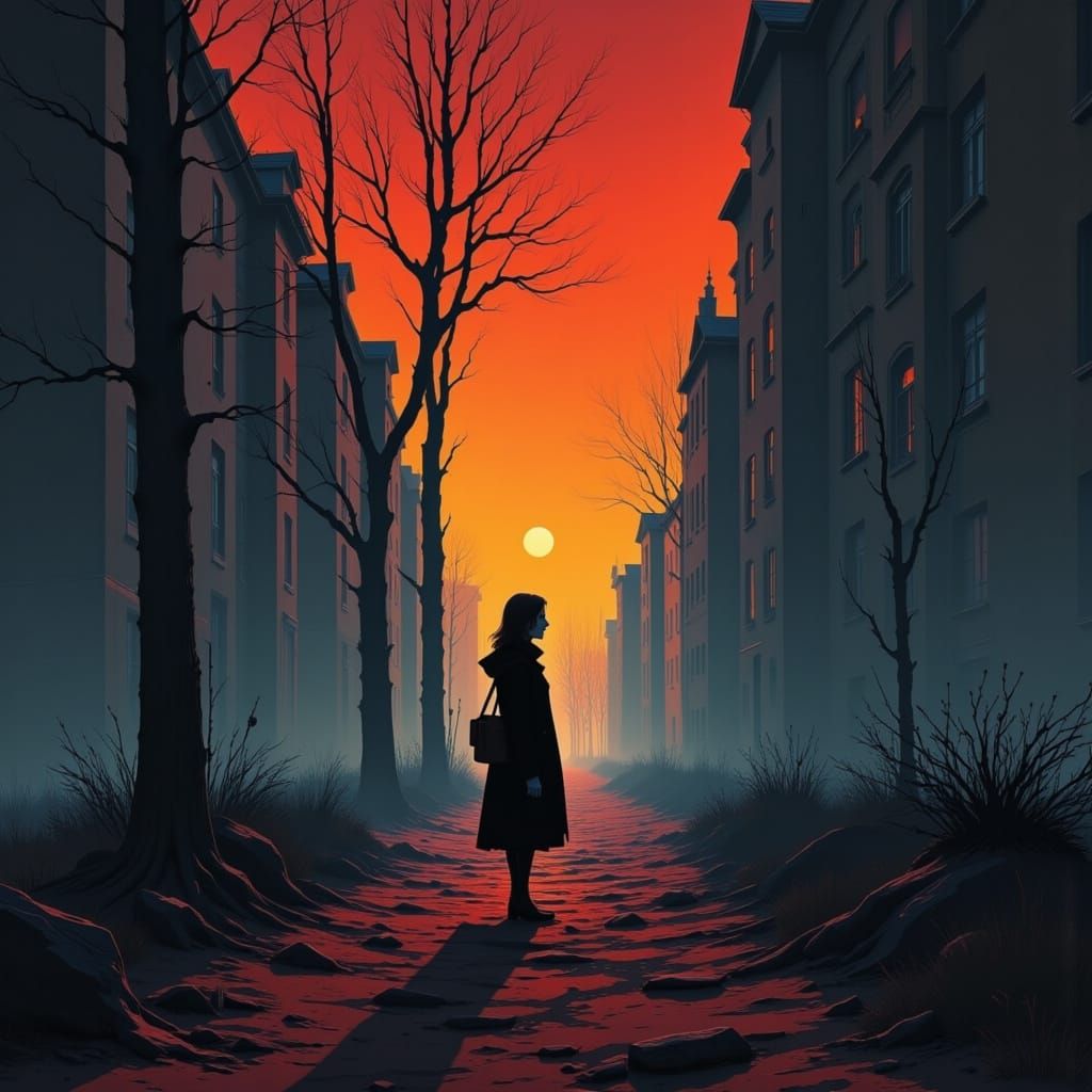 Solitude: AI Art Exploring Isolation