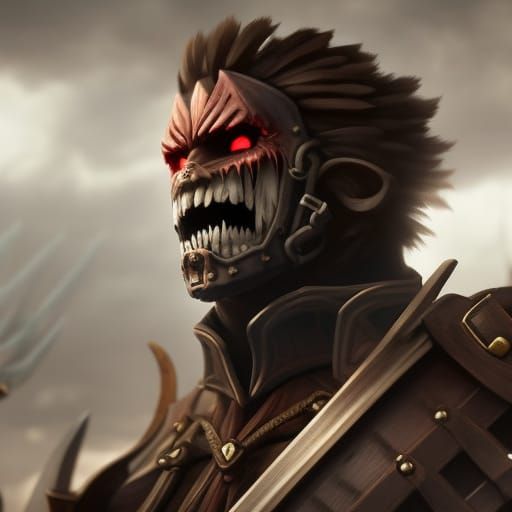 Demon pirate captain