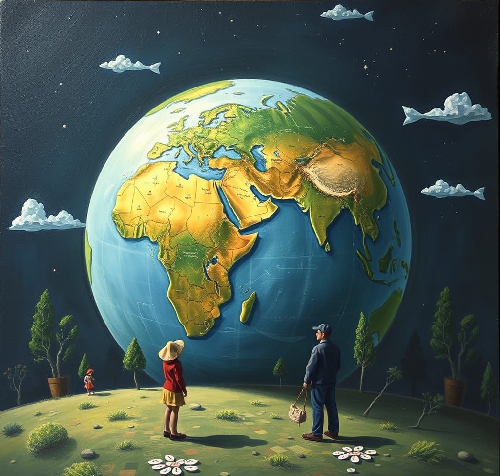 AI's Interpretation of the World Around Us