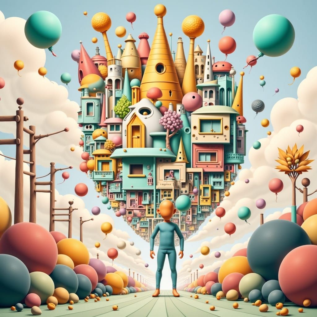 3D Figure Emerges From 2D Illustration with Dynamic Lighting