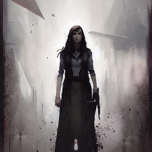 Sinister Power: A Dark Fantasy Portrait