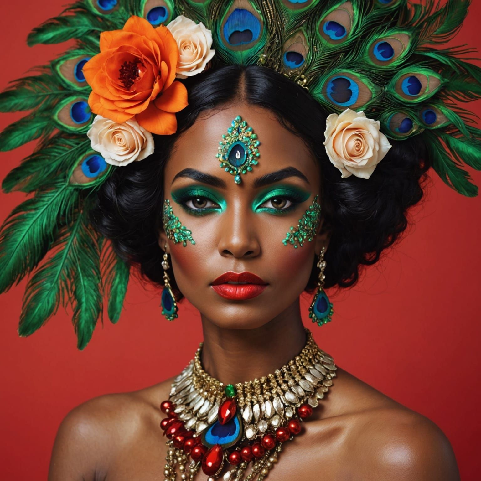 Two Beauties in Graffiti Art Style